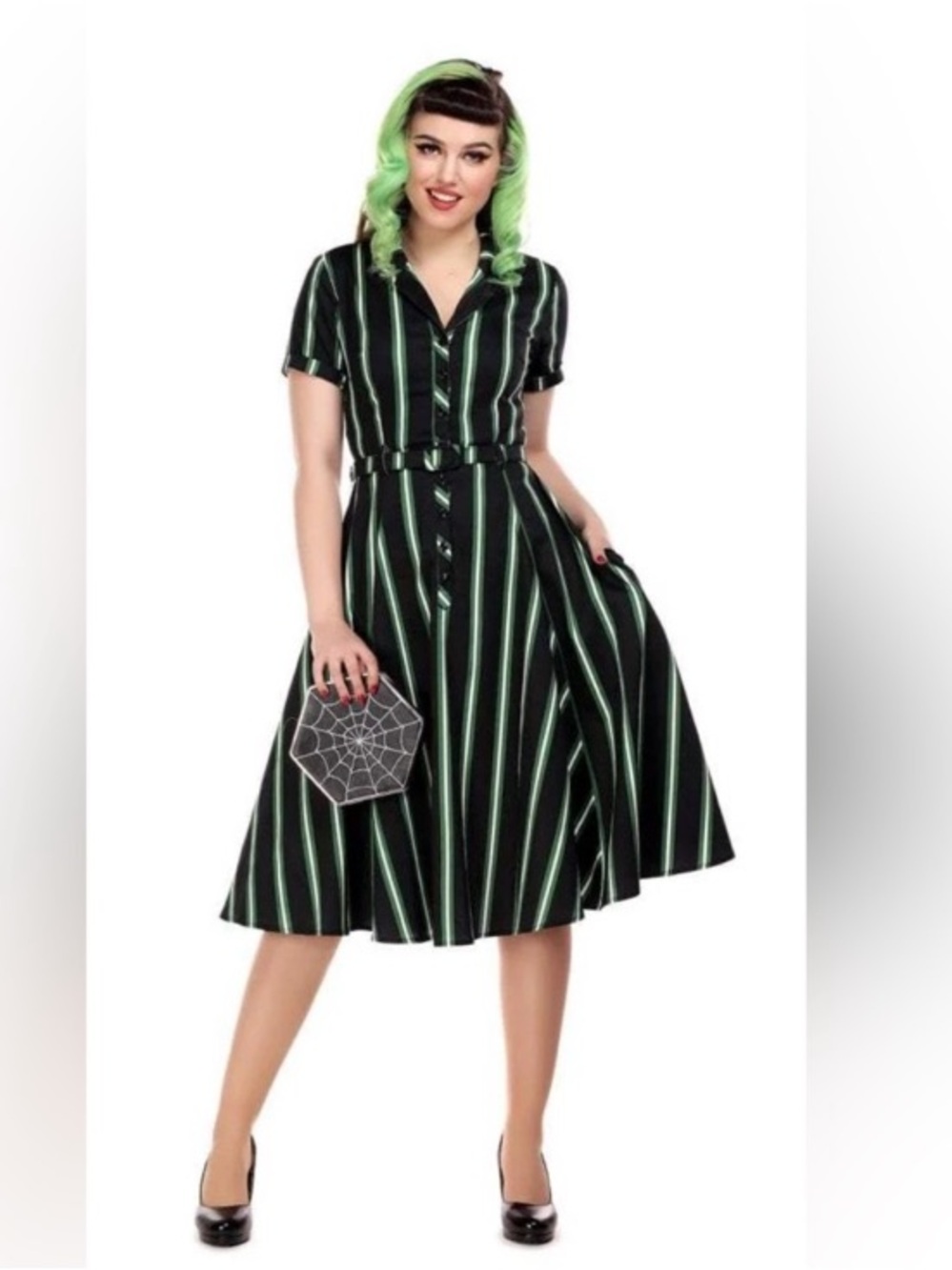 2X Collectif Caterina in Witch Stripes